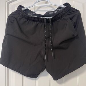 Calvin Klein Charcoal Gray Sports Shorts